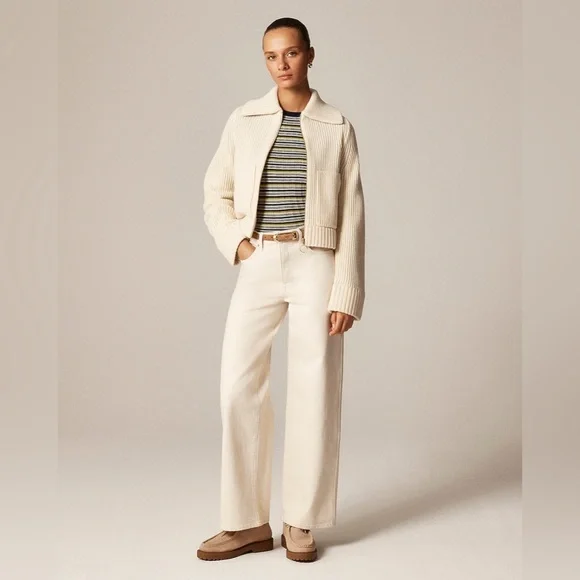 RE-IMAGINED by J.Crew Everyday Wide-Leg Ankle Jean - Picture 1 of 14